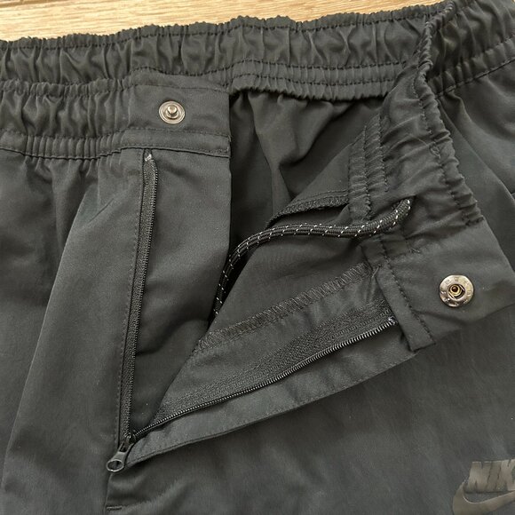 Nike Men’s Club Woven Tapered Pants Black Size M – Preowned, Great Condition - Picture 4 of 7